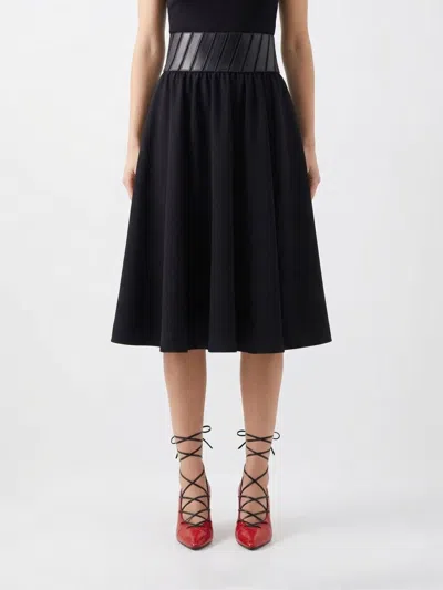 Alaïa Skirt Woman  In Black