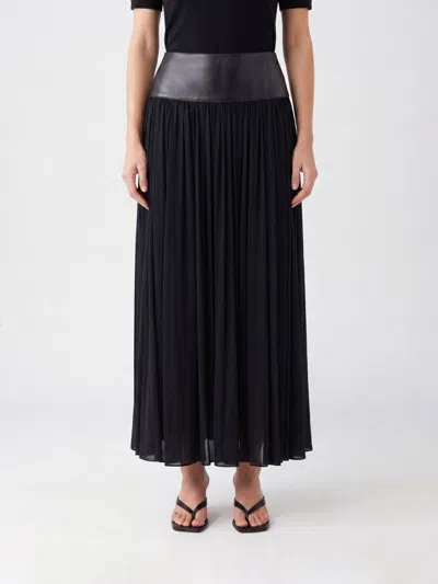 Alaïa Skirt Woman In Black