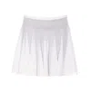 Alaïa White Mini Skirt