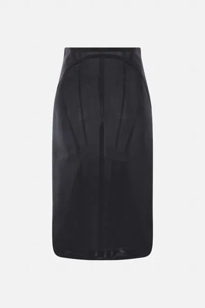 Alaïa Mermaid Skirt In Black