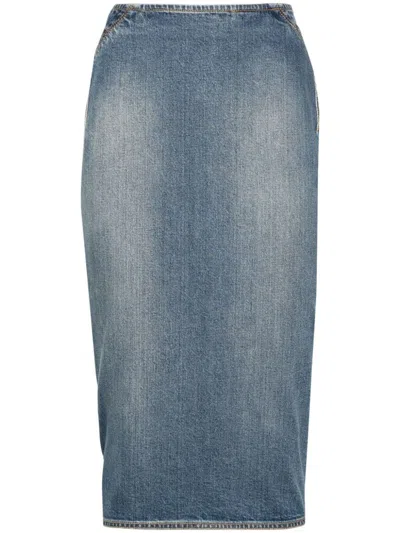 Alaïa Alaia Skirts In Bleu Vintage