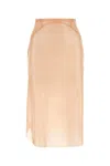 Alaïa Pencil Skirt In Peche