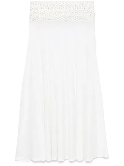 Alaïa Skirts In White