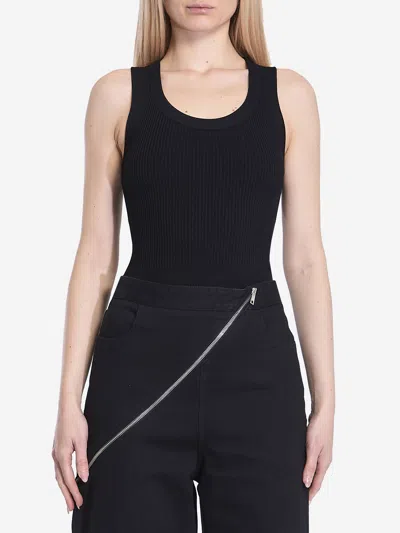 Alaïa Sleeveless Bodysuit In Black