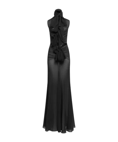 Alaïa Sleeveless Dress In Black