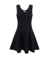 Alaïa Alaia Croco Mini Dress Women In Black