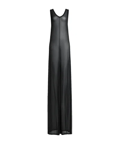 Alaïa Sleeveless Jumpsuit In Black