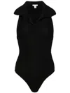 ALAÏA ALAÏA SLEEVELESS POLO BODYSUIT