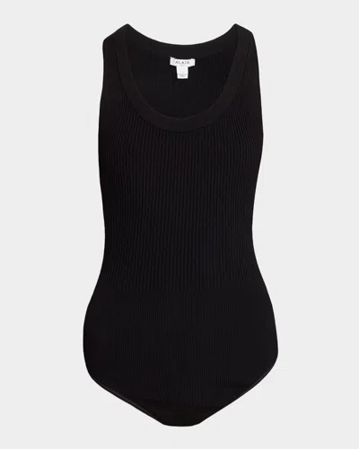 Alaïa Sleeveless Tank Bodysuit In Multi