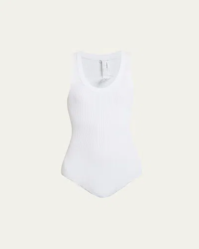 ALAÏA SLEEVELESS TANK BODYSUIT