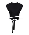 Alaïa Sleeveless Top In Black