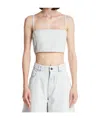 Alaïa Sleeveless Tops In White