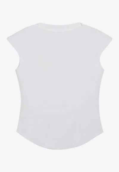 ALAÏA SLIM CROPPED T-SHIRT
