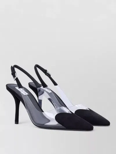 Alaïa Slingback Heart Pump Stiletto 90 In Black