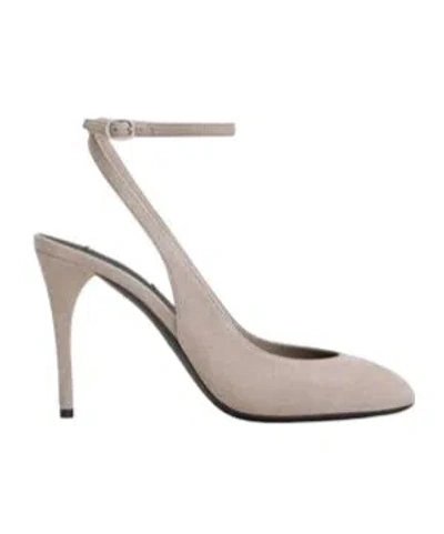 Alaïa Slingback High Heel Sandals In Brown