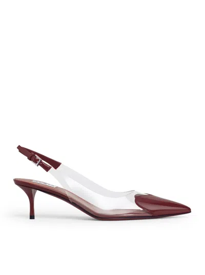 Alaïa Slingback Le Cœur In Red