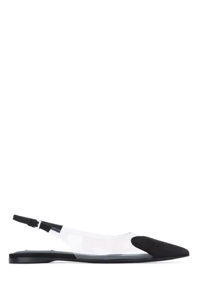 Alaïa Alaia Slingbacks Flat In Black