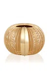 Alaïa Slinky Gold-tone Cuff