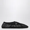 Alaïa Slipper In Black Mesh In Black