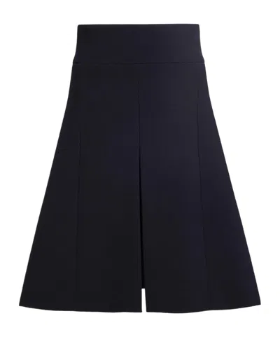 Alaïa Slit Skirt In Black