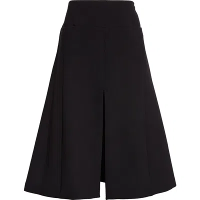 Alaïa Slit Skirt In Black