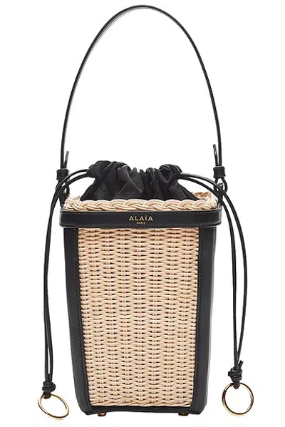 Alaïa Small Bucket Bag In Noir