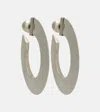 Alaïa Silver-tone Hoop Earrings In Gold