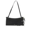Alaïa Le Click Medium Shoulder Bag In Glossy Leather In Black