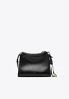 Alaïa Small Le Click Leather Crossbody Bag In Black