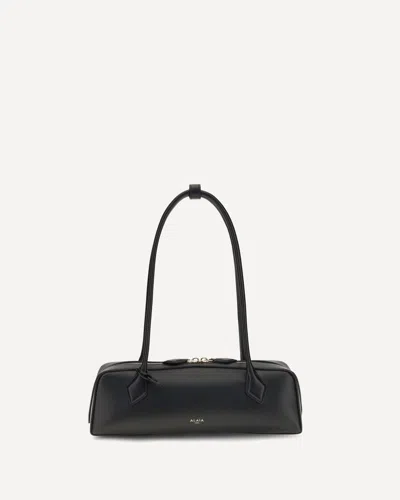 Alaïa Small Le Teckel Shoulder Bag In Black