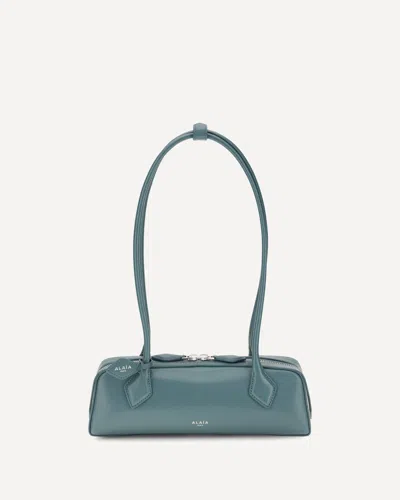 Alaïa Small Le Teckel Shoulder Bag In Green
