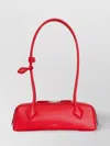 Alaïa Alaia Rouge Vif Le Teckel Small Leather Top-handle Bag In Red