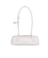 Alaïa Alaia Ivoire Le Teckel Leather Top-handle Bag In White