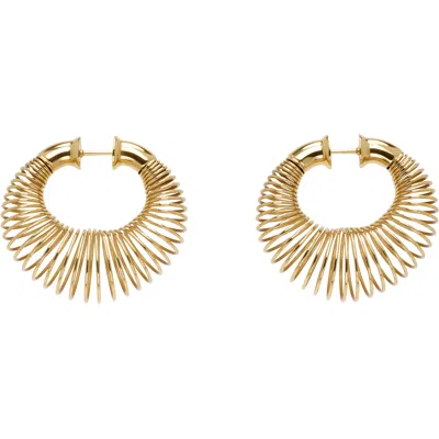 Alaïa Small Spiral Hoop Earrings