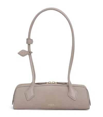 Alaïa Small Suede Le Teckel Shoulder Bag