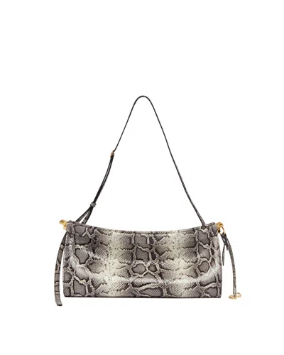 Alaïa Snake Print Le Click East West Medium Bag In Animal Print