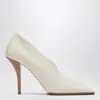 Alaïa Alaia Soft Square Ivory Pumps Women In Neutral
