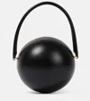 Alaïa Leather Spherical Top-handle Bag In Black