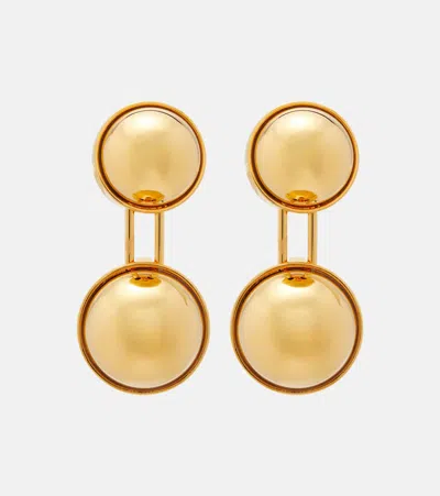 Alaïa Sphere Small Drop Earrings In Gold