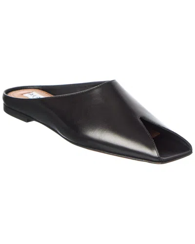 Alaïa Spike Leather Mule In Black