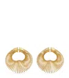 Alaïa Spiral Small Hoop Earrings In Gold
