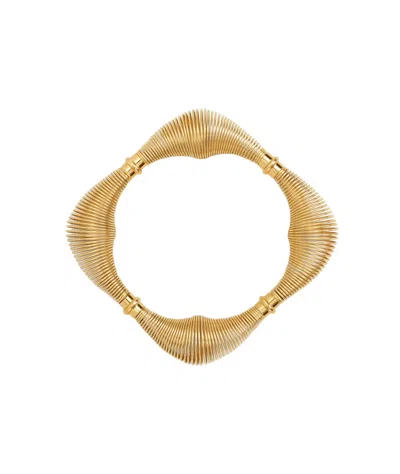 Alaïa Spiral Necklace In Or