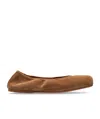 Alaïa Square Toe Ballet Flats