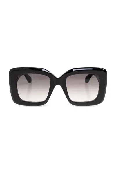 Alaïa Square-frame Sunglasses In Black