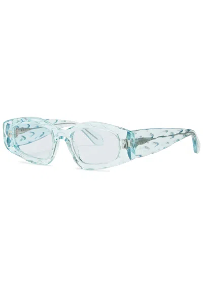 Alaïa Square-frame Sunglasses In Blue Light