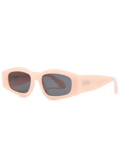 Alaïa Square-frame Sunglasses In Pink