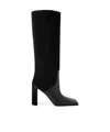 Alaïa Square-toe Boots In Black