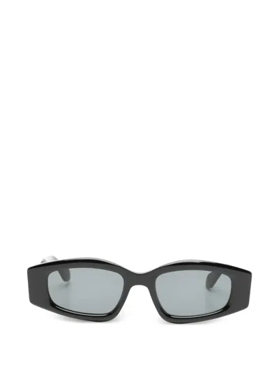 Alaïa Square-frame Sunglasses In Black