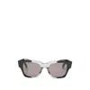 Alaïa Square-frame Sunglasses In Black
