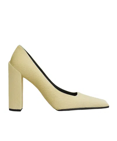 Alaïa Square-toe High Heels In Nude
